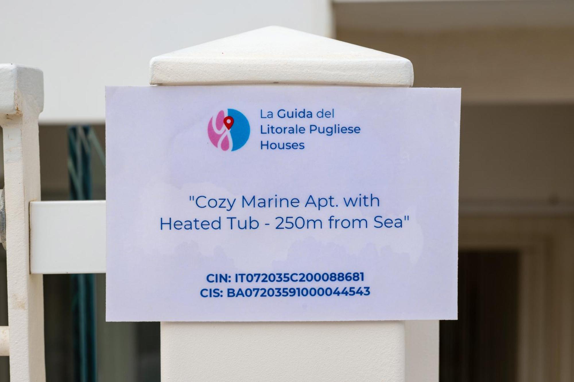 Cozy Marine Apt With Jacuzzi - 250Mt From Sea Polignano a Mare Luaran gambar